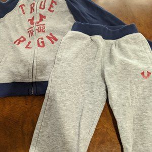 True Religion Jogger and Hoodie